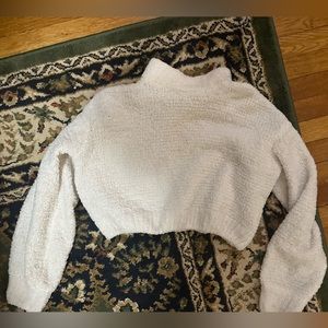 SuperDown Fluffy White Sweater